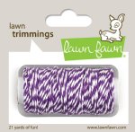 Lawn Fawn - Trimmings - Eggplant