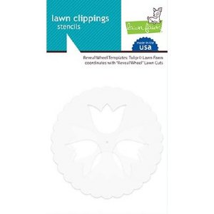 Lawn Fawn - Reveal Wheel Template - Tulip