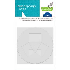 Lawn Fawn - Reveal Wheel Templates - Rectangle and Virtual Friends