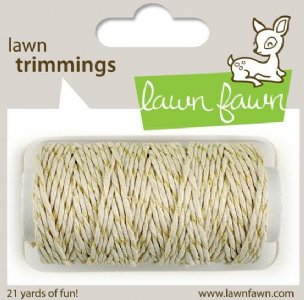 Lawn Fawn - Lawn Trimmings - Gold Sparkle Cord