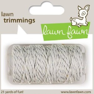 Lawn Fawn - Lawn Trimmings - Silver Sparkle Cord