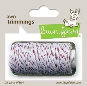 Lawn Fawn - Trimmings - Red Sparkle Cord