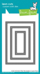 Lawn Fawn - Dies - Small Stitched 4 Bar Rectangles