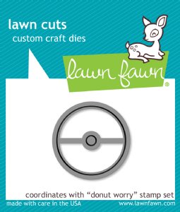 Lawn Fawn - Dies - Donut Worry