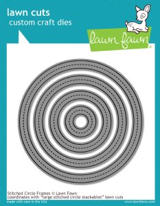 Lawn Fawn - Dies - Stitched Circle Frames