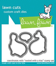 Lawn Fawn - Dies - Sealed with a Kiss