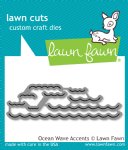 Lawn Fawn - Dies - Ocean Wave Accents