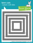 Lawn Fawn - Dies - Outside In Stitched Square Stackables