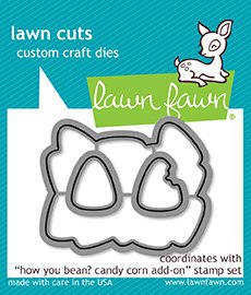 Lawn Fawn - Dies - How You Bean? Candy Corn Add-On