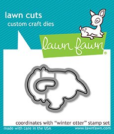 Lawn Fawn - Dies - Winter Otter