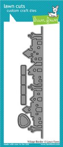 Lawn Fawn - Dies - Village Border