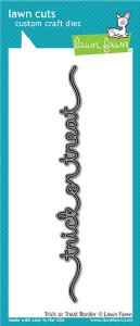 Lawn Fawn - Dies - Trick Or Treat Border
