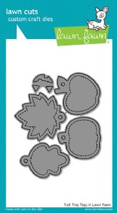 Lawn Fawn - Dies - Fall Tiny Tags