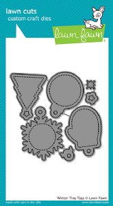 Lawn Fawn - Dies - Winter Tiny Tags