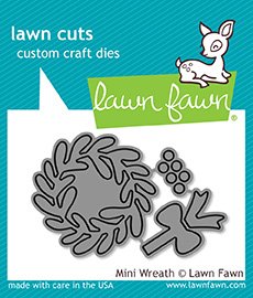 Lawn Fawn - Dies - Mini Wreath