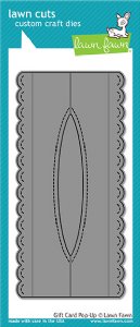 Lawn Fawn - Dies - Gift Card Pop-Up