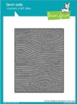 Lawn Fawn - Dies - Stitched Woodgrain Backdrop