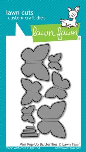 Lawn Fawn - Dies - Mini Pop-Up Butterflies