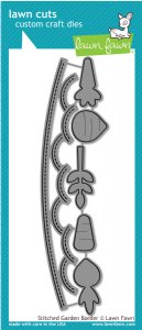 Lawn Fawn - Dies - Stitched Garden Border