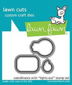 Lawn Fawn - Dies - Lights Out