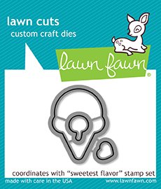 Lawn Fawn - Dies - Sweetest Flavor