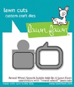 Lawn Fawn - Dies - Reveal Wheel Speech Bubble Add-On