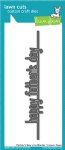 Lawn Fawn - Dies - Father's Day Line Border