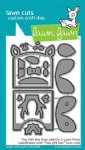 Lawn Fawn - Dies - Tiny Gift Box Deer Add-On