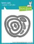 Lawn Fawn - Dies - Outside In Stitched Apple Stackables