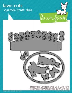 Lawn Fawn - Dies - Shadow Box Card Spring Add-on