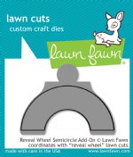 Lawn Fawn - Dies - Reveal Wheel Semicircle Add-on