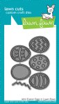 Lawn Fawn - Dies - Mini Easter Eggs