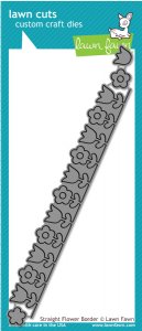 Lawn Fawn - Dies - Straight Flower Border