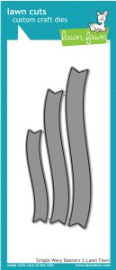 Lawn Fawn - Dies - Simple Wavy Banners