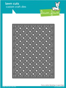 Lawn Fawn - Dies - Fancy Lattice Backdrop