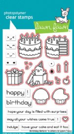 Lawn Fawn - Dies - Birthday Before 'n Afters