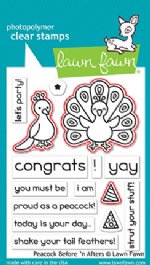 Lawn Fawn - Dies - Peacock Before 'n Afters