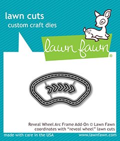 Lawn Fawn - Dies - Reveal Wheel Arc Frame Add-On