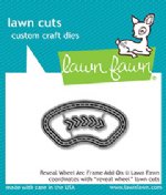 Lawn Fawn - Dies - Reveal Wheel Arc Frame Add-On