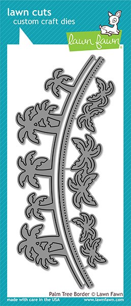 Lawn Fawn - Dies - Palm Tree Border
