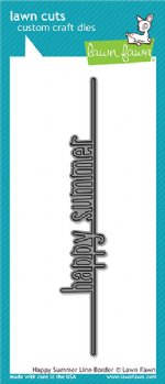 Lawn Fawn - Dies - Happy Summer Line Border