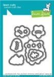 Lawn Fawn - Dies - How You Bean? Christmas Cookie Add-On