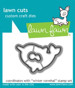 Lawn Fawn - Dies - Winter Narwhal