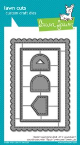 Lawn Fawn - Dies - Flippin' Awesome Add-On
