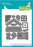 Lawn Fawn - Dies - Build-A-House Halloween Add-On