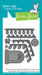 Lawn Fawn - Dies - Build-A-House Christmas Add-On
