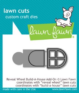 Lawn Fawn - Dies - Reveal Wheel Build-A-House Add-On