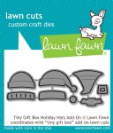 Lawn Fawn - Dies - Tiny Gift Box Holiday Hats Add-On