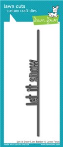Lawn Fawn - Dies - Let it Snow Line Border