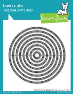 Lawn Fawn - Dies - Just Stitching Double Circles